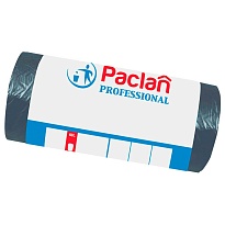 Мешки для мусора 60 л, черные, в рулоне 50 шт., ПНД, 6,2 мкм, 800х600 мм, PACLAN Professional, 604078 в Новоуральске