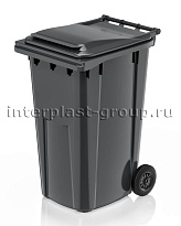 Контейнер для мусора 240 л серый облегченный 240 серый в Новоуральске