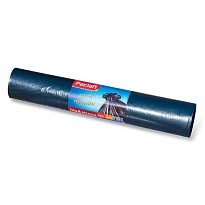 Мешки для мусора 240 л, черные, в рулоне 20 шт., ПВД 35 мкм, 1400х900 мм, PACLAN Big&Strong, 600823 в Новоуральске