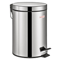 Ведро-контейнер для мусора (урна) с педалью LAIMA Classic, 3 л, со съемным внутренним ведром в Новоуральске