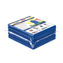 Мешки для мусора 160 л, синие, в пачке 10 шт., ПВД, 40 мкм, 900х1100 мм, i-Bag в Новоуральске