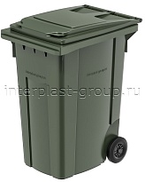 Мусорный контейнер 360 л зеленый 360 зеленый в Новоуральске
